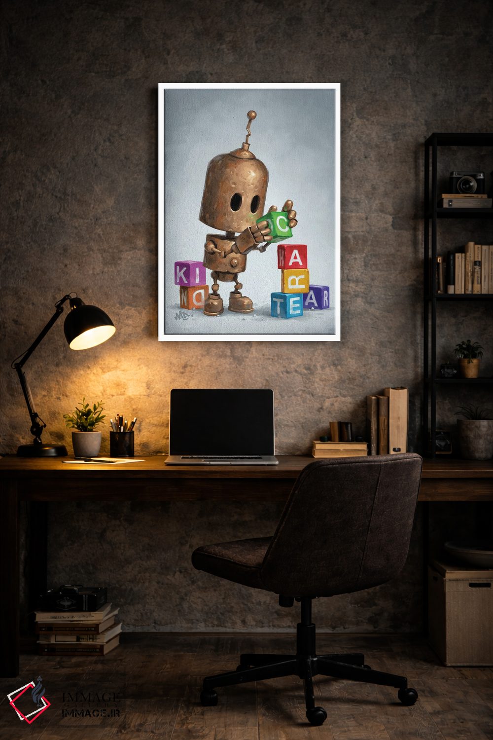 تابلو دکوراتیو معمار اثر مت دیکسون - D6W