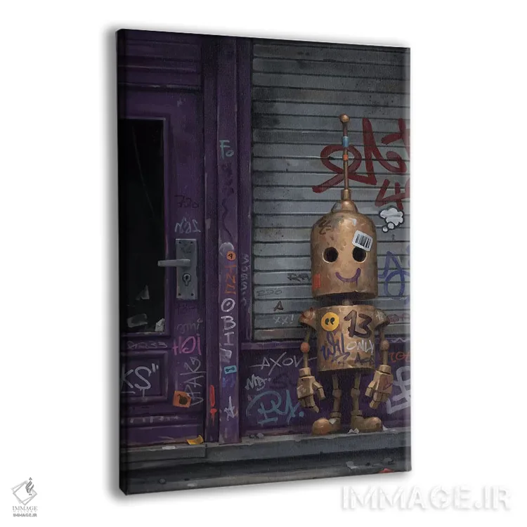 تابلو دکوراتیو همدلی اثر مت دیکسون - نمای پرسپکتیو محصول