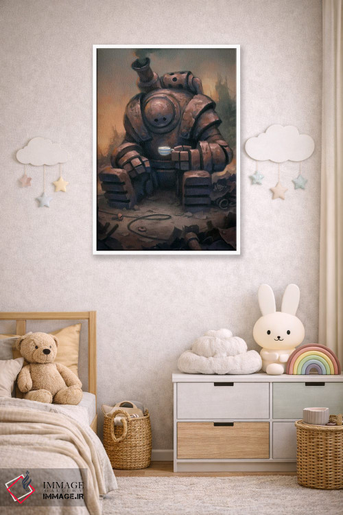 تابلو دکوراتیو استراحت چای اثر مت دیکسون - D4W