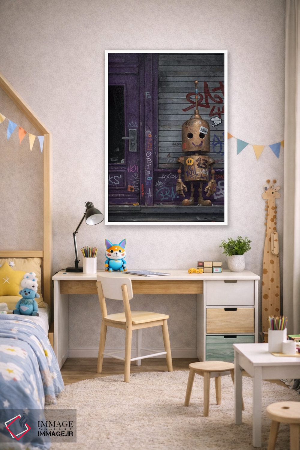 تابلو دکوراتیو همدلی اثر مت دیکسون - D1W