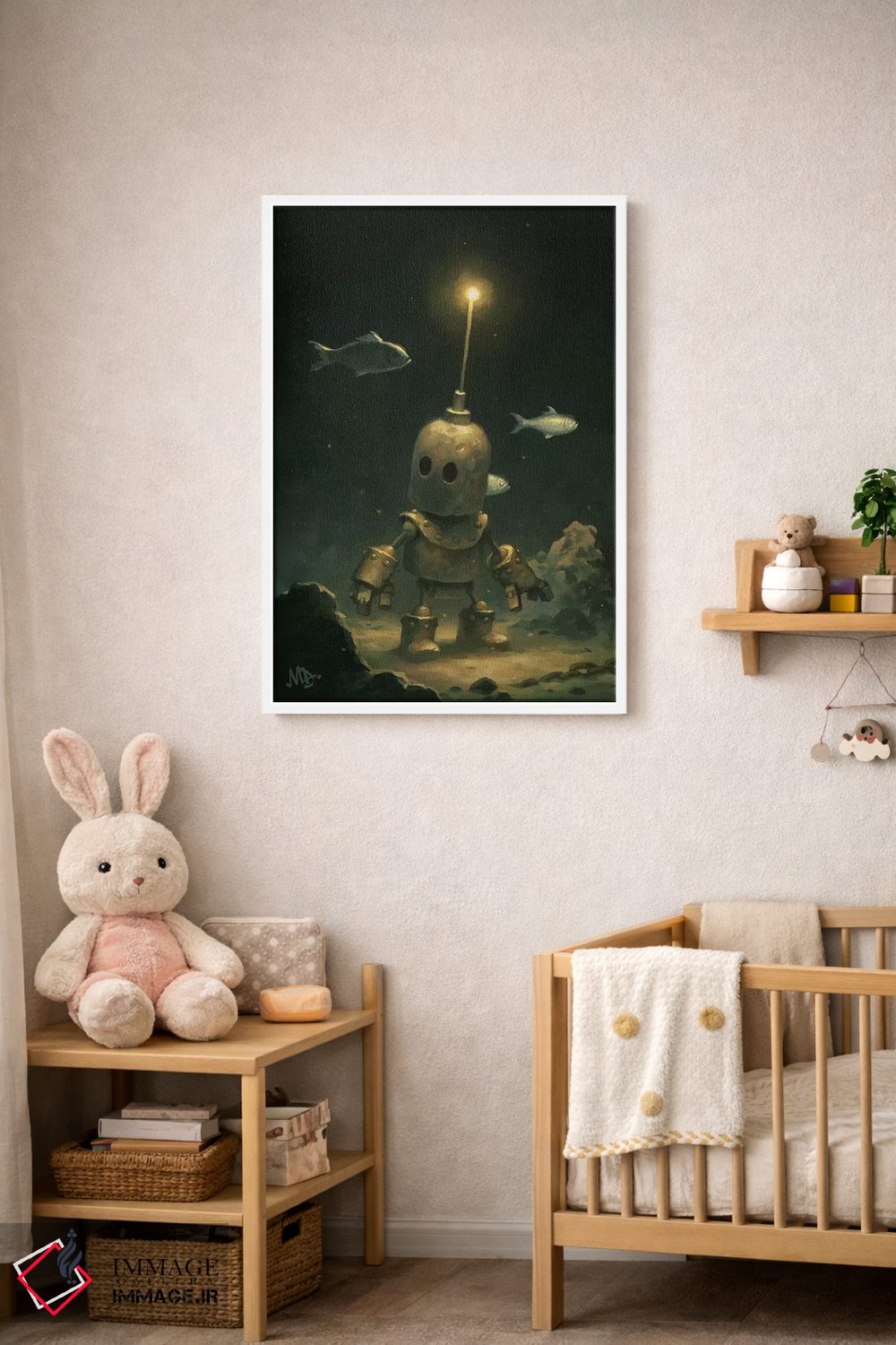 تابلو دکوراتیو در عمق پنج فاثوم اثر مت دیکسون - D3W