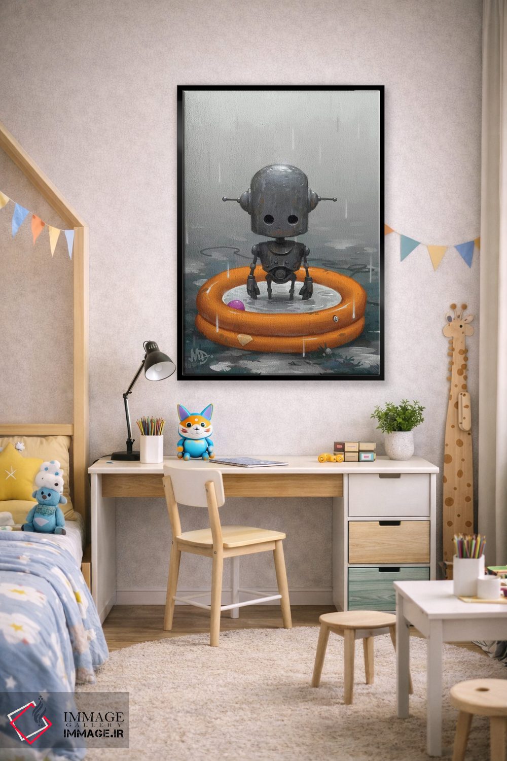 تابلو دکوراتیو رکود اثر مت دیکسون - D2B