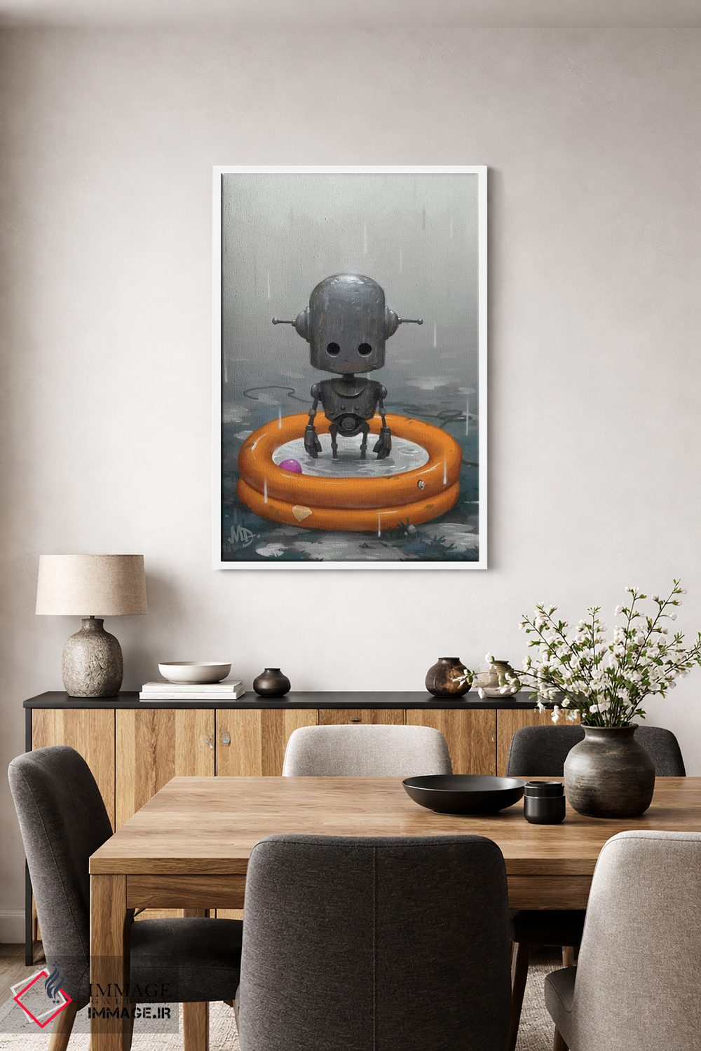 تابلو دکوراتیو رکود اثر مت دیکسون - D3W