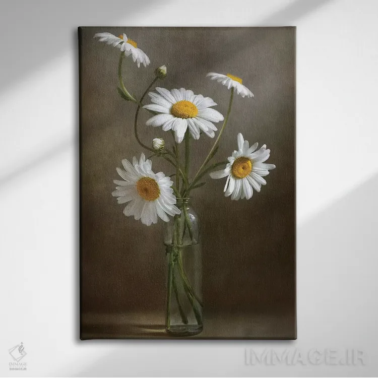 تابلو دکوراتیو طبیعت بی جان I اثر مندی دیشر - نمای روبهرو روی دیوار