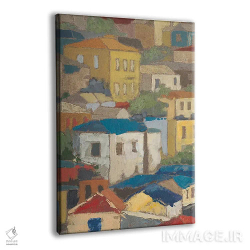 تابلو دکوراتیو بام های اصلی I اثر مگان میگر - نمای پرسپکتیو محصول