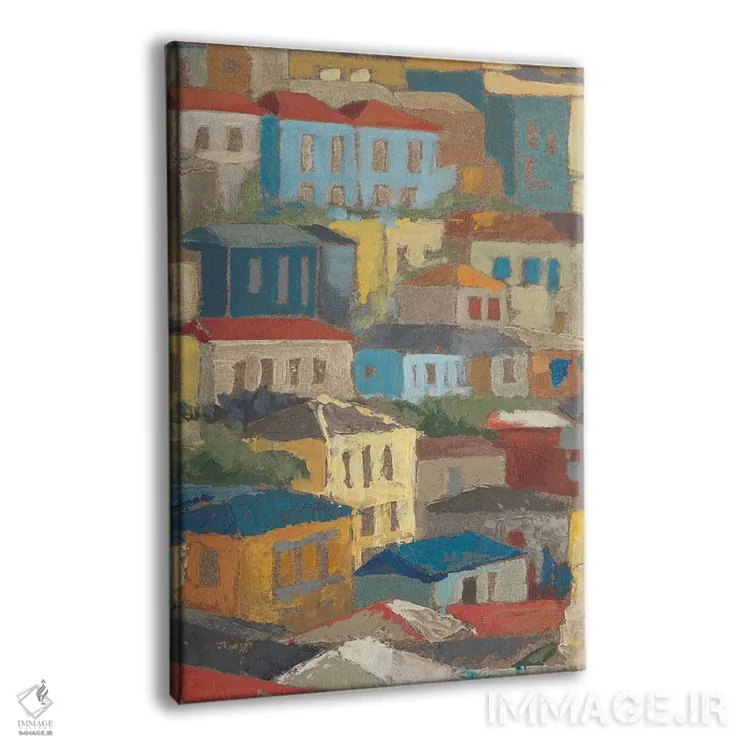 تابلو دکوراتیو بام های اصلی II اثر مگان میگر - نمای پرسپکتیو محصول