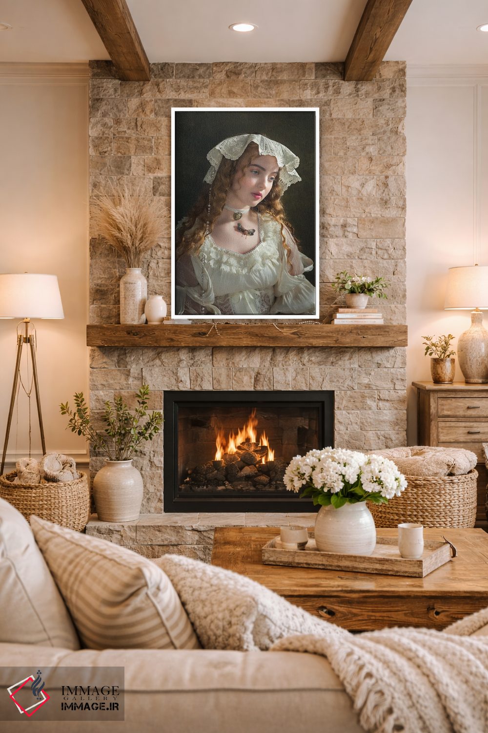 تابلو دکوراتیو اسکاماندرا کاسناتئا اثر میکائلا دوریسووا - D1W