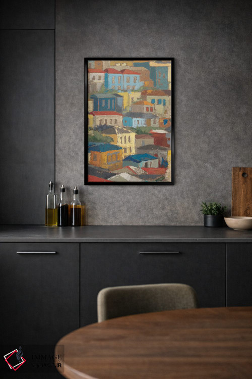 تابلو دکوراتیو بام های اصلی II اثر مگان میگر - D1B