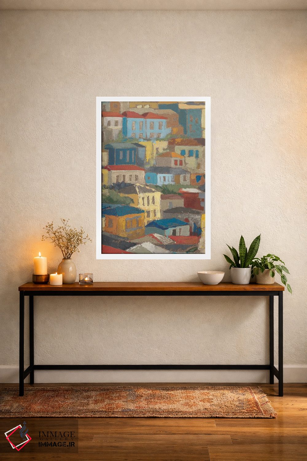 تابلو دکوراتیو بام های اصلی II اثر مگان میگر - D4W