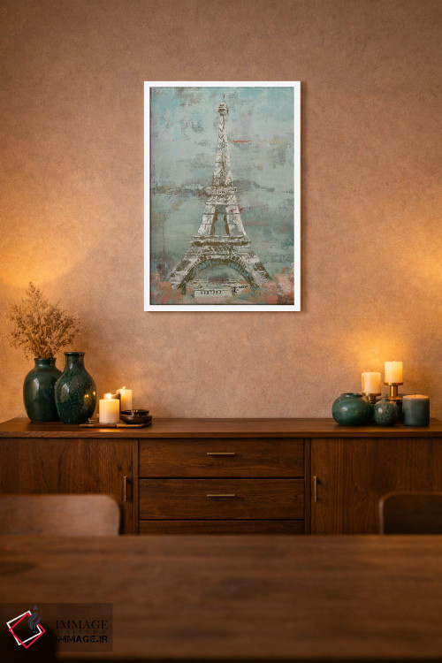 تابلو دکوراتیو برج ایفل اثر ماری الین کوسون - D1W