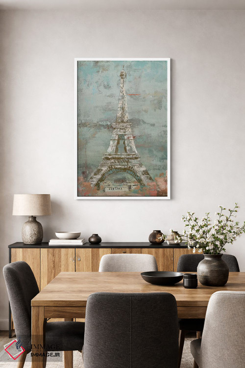 تابلو دکوراتیو برج ایفل اثر ماری الین کوسون - D3W