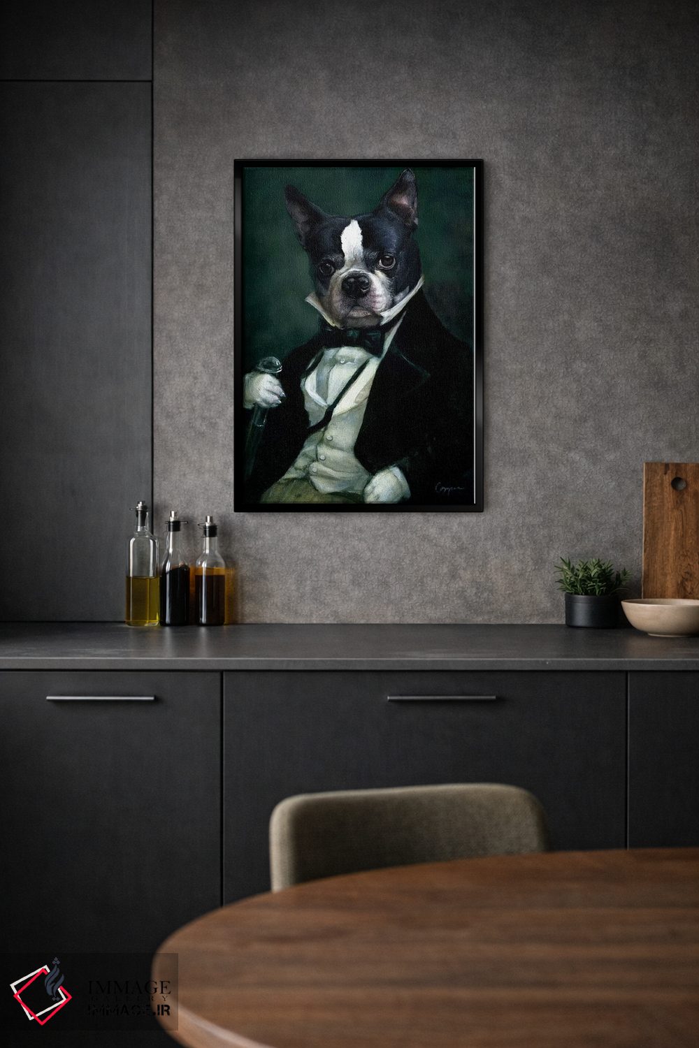 تابلو دکوراتیو باکی اثر ملیندا کوپر - D1B