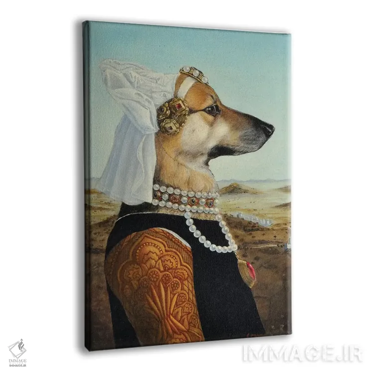 تابلو دکوراتیو دی دی اثر ملیندا کوپر - نمای پرسپکتیو محصول