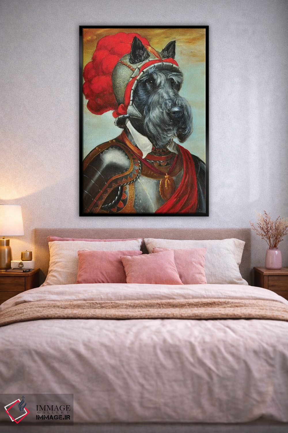 تابلو دکوراتیو چستر اثر ملیندا کوپر - D2B