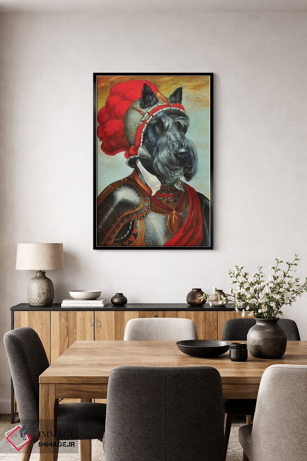 تابلو دکوراتیو چستر اثر ملیندا کوپر - D4B