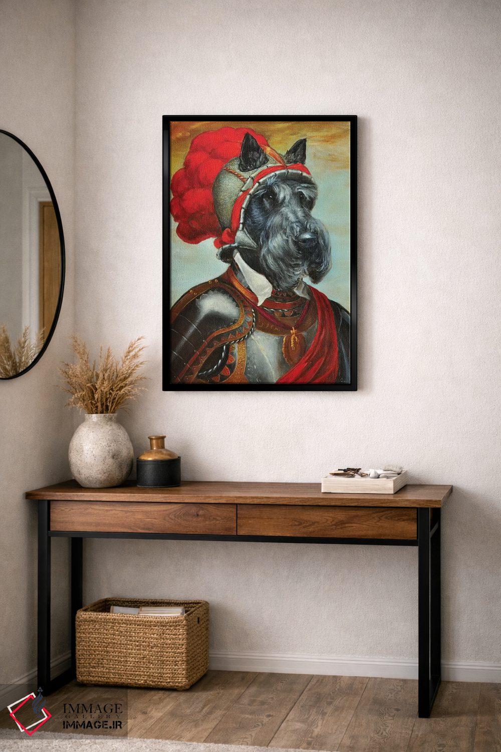 تابلو دکوراتیو چستر اثر ملیندا کوپر - D3B