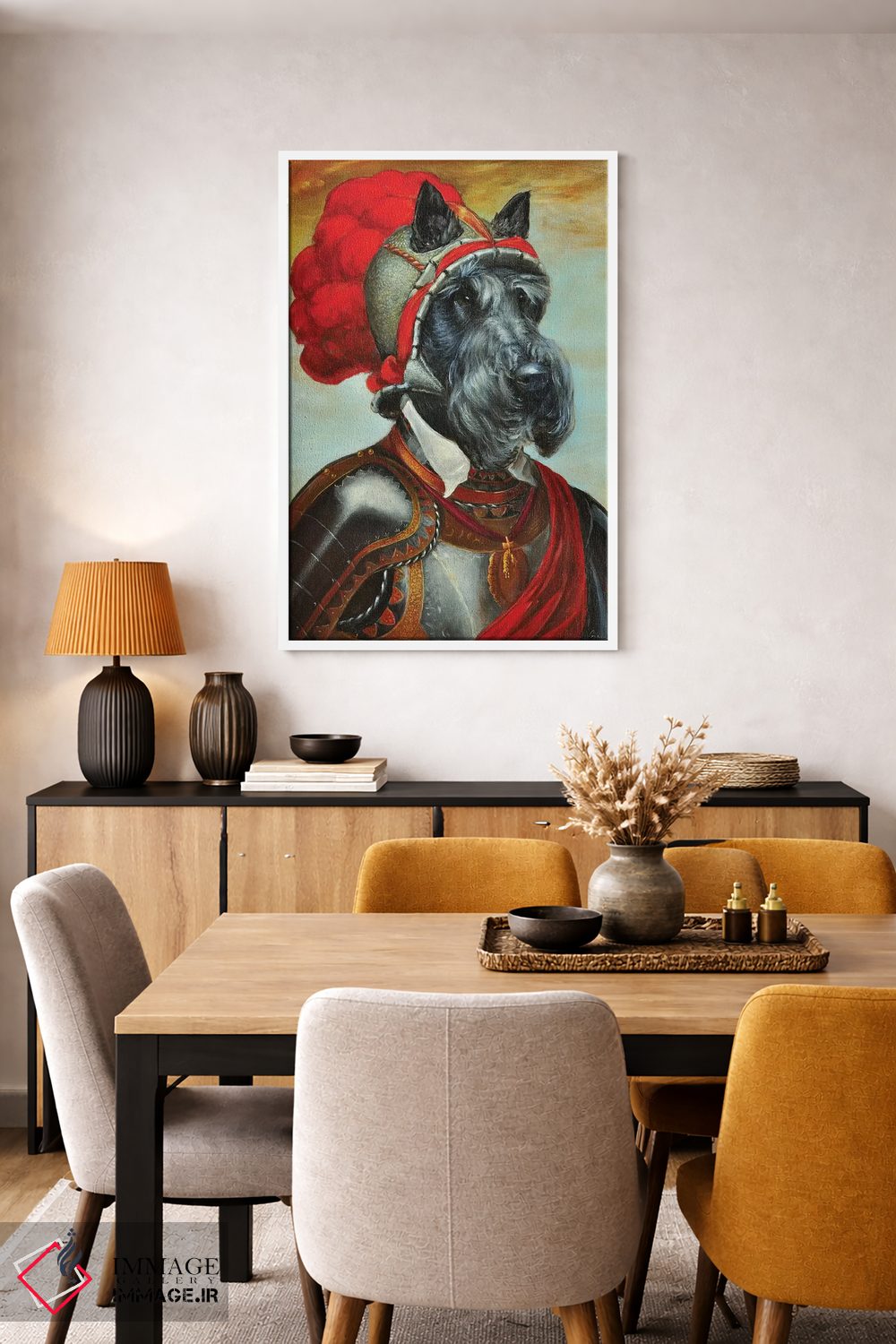 تابلو دکوراتیو چستر اثر ملیندا کوپر - D5W