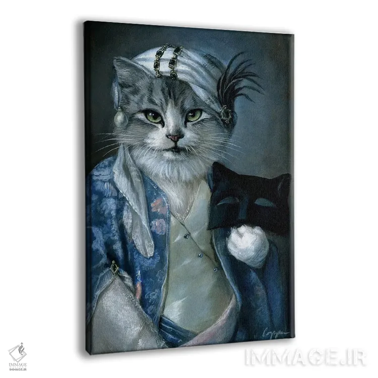 تابلو دکوراتیو فرنی اثر ملیندا کوپر - نمای پرسپکتیو محصول