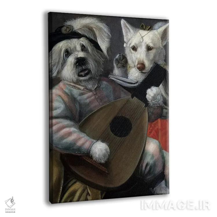 تابلو دکوراتیو بیلبو تافی اثر ملیندا کوپر - نمای پرسپکتیو محصول