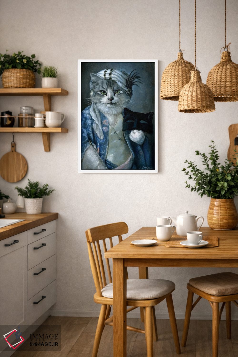 تابلو دکوراتیو فرنی اثر ملیندا کوپر - D1W