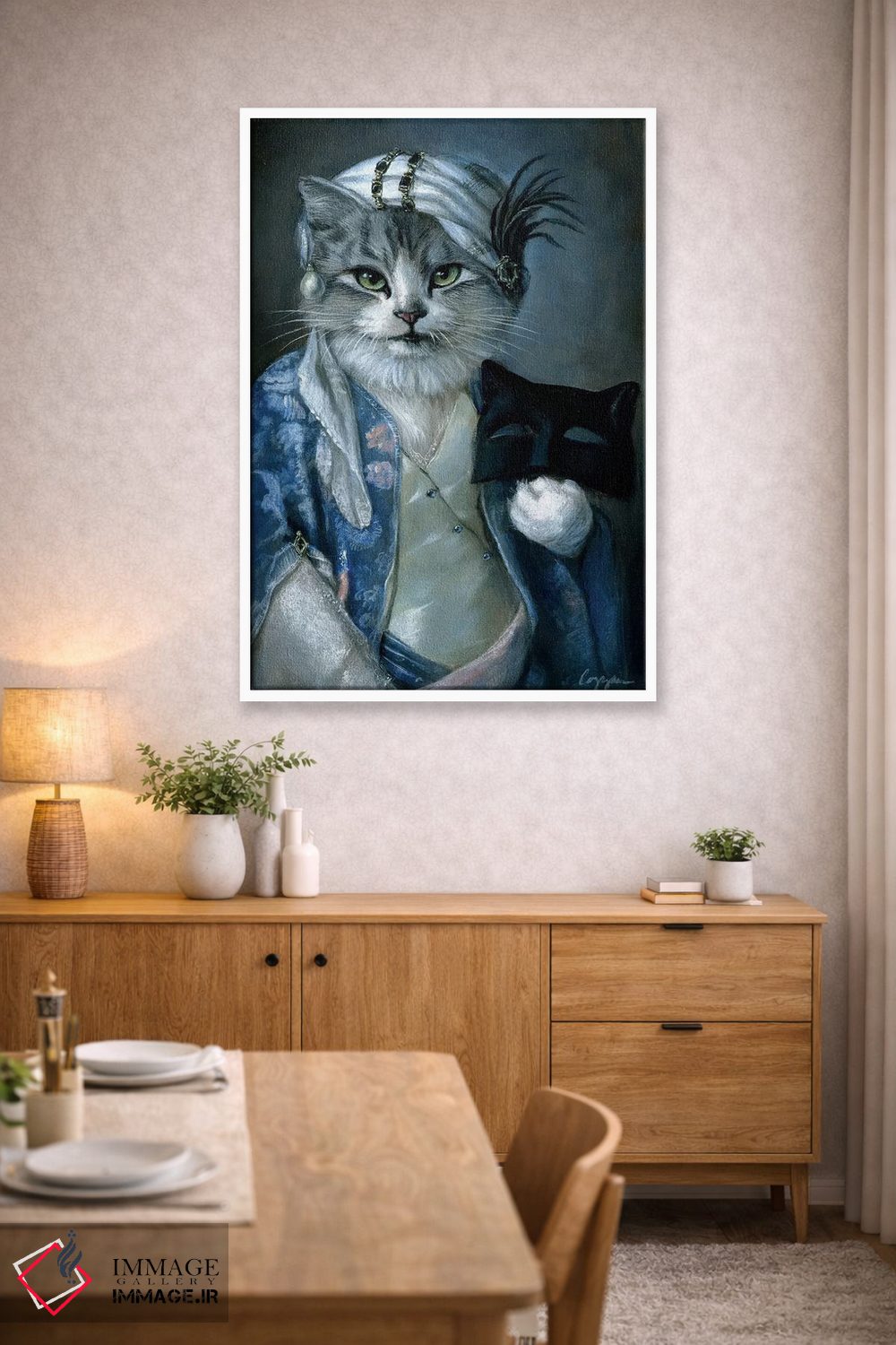 تابلو دکوراتیو فرنی اثر ملیندا کوپر - D2W