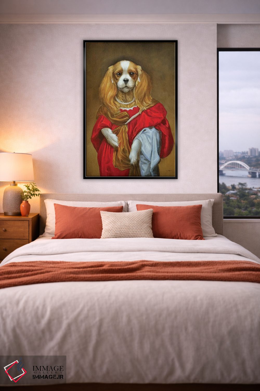 تابلو دکوراتیو پر اثر ملیندا کوپر - D6B