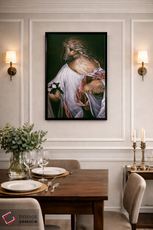 تابلو دکوراتیو قالیچه فلورا اثر ملیندا کوپر - D2B