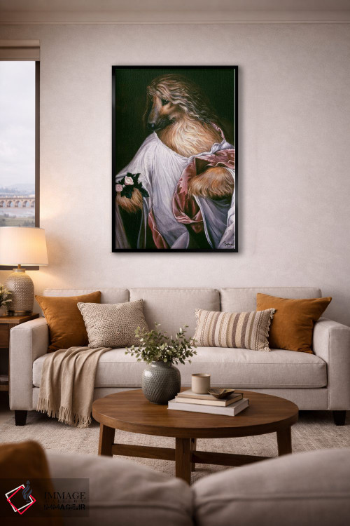 تابلو دکوراتیو قالیچه فلورا اثر ملیندا کوپر - D5B