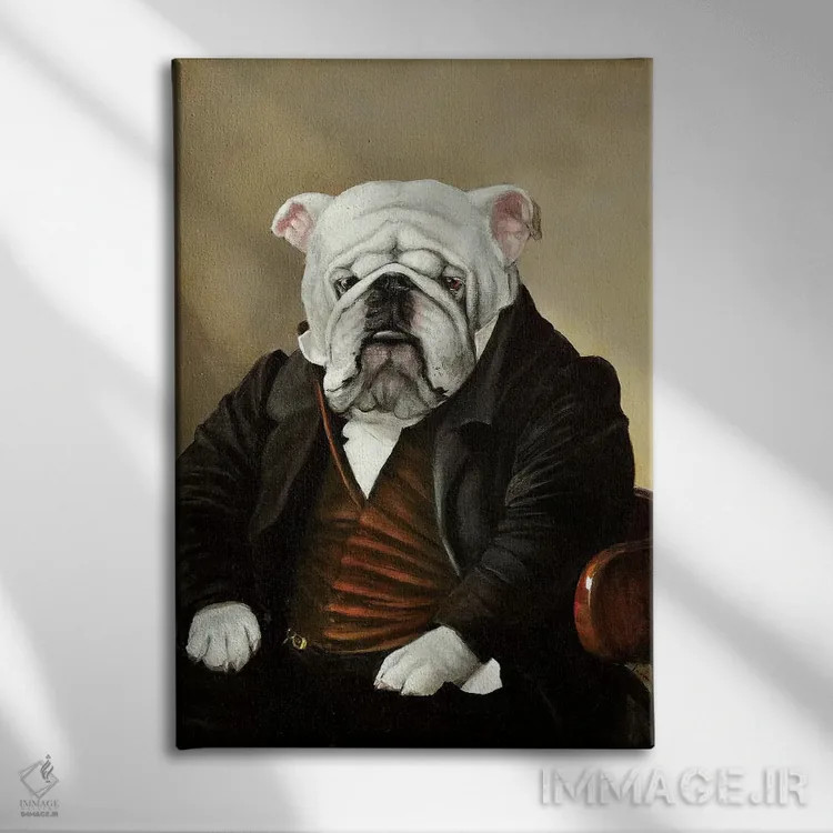 تابلو دکوراتیو گروور اثر ملیندا کوپر - نمای روبهرو روی دیوار