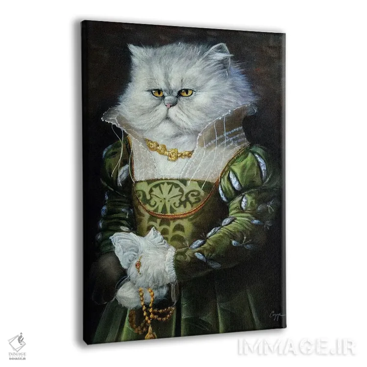 تابلو دکوراتیو جولز اثر ملیندا کوپر - نمای پرسپکتیو محصول