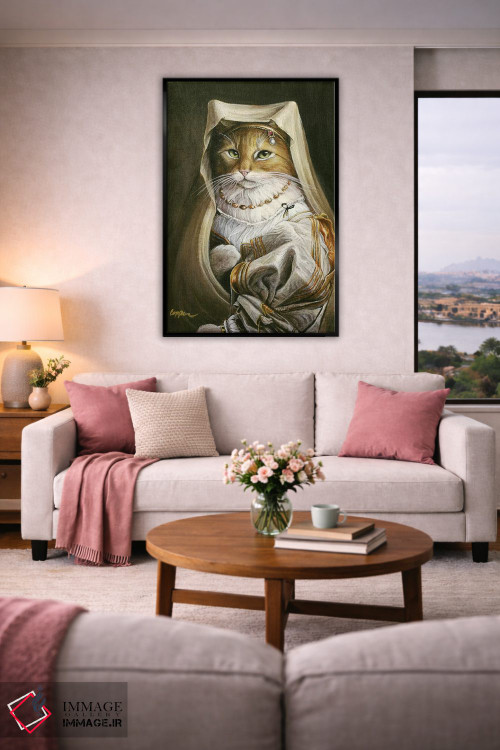 تابلو دکوراتیو گلدی اثر ملیندا کوپر - D5B