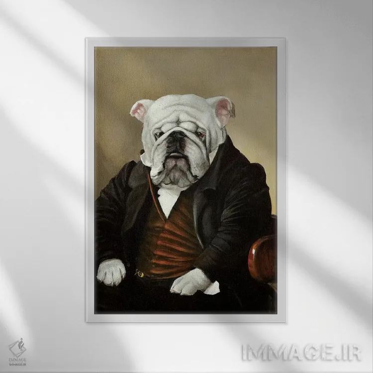 تابلو دکوراتیو گروور اثر ملیندا کوپر - نمای قابدار سفید