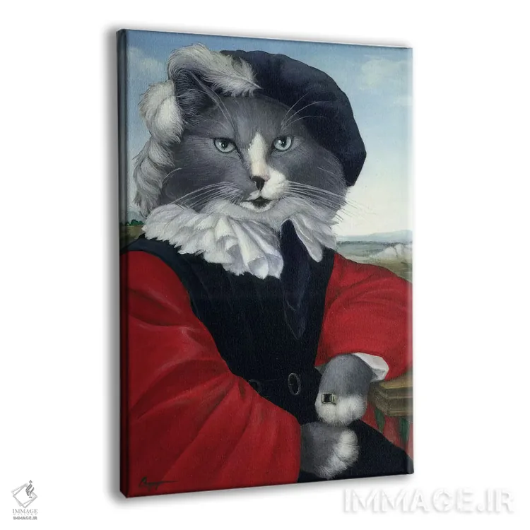 تابلو دکوراتیو لئو اثر ملیندا کوپر - نمای پرسپکتیو محصول