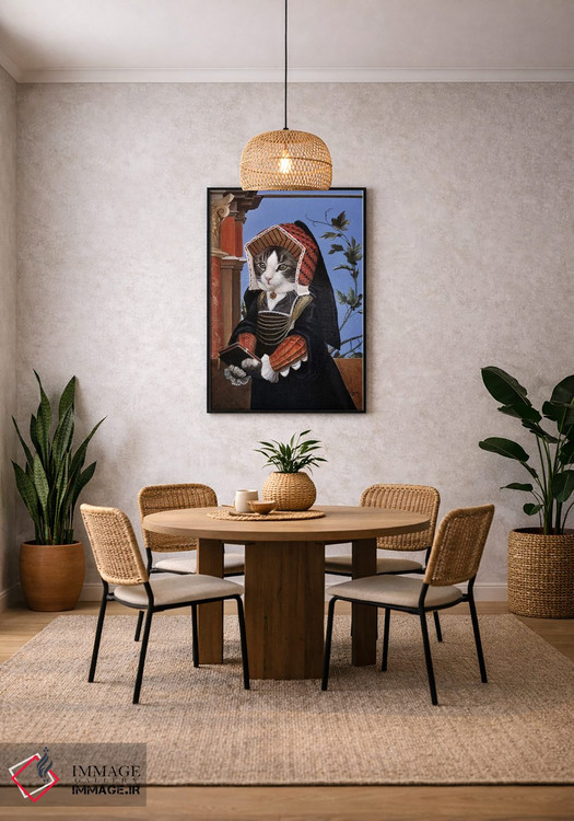 تابلو دکوراتیو جاز اثر ملیندا کوپر - D5B