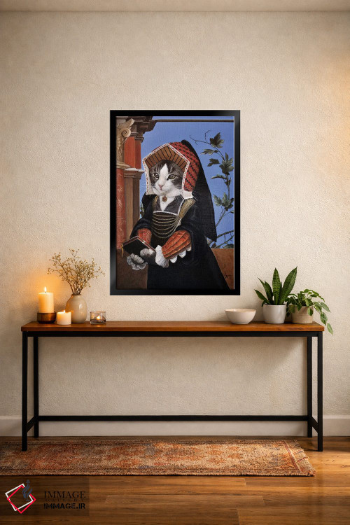 تابلو دکوراتیو جاز اثر ملیندا کوپر - D6B