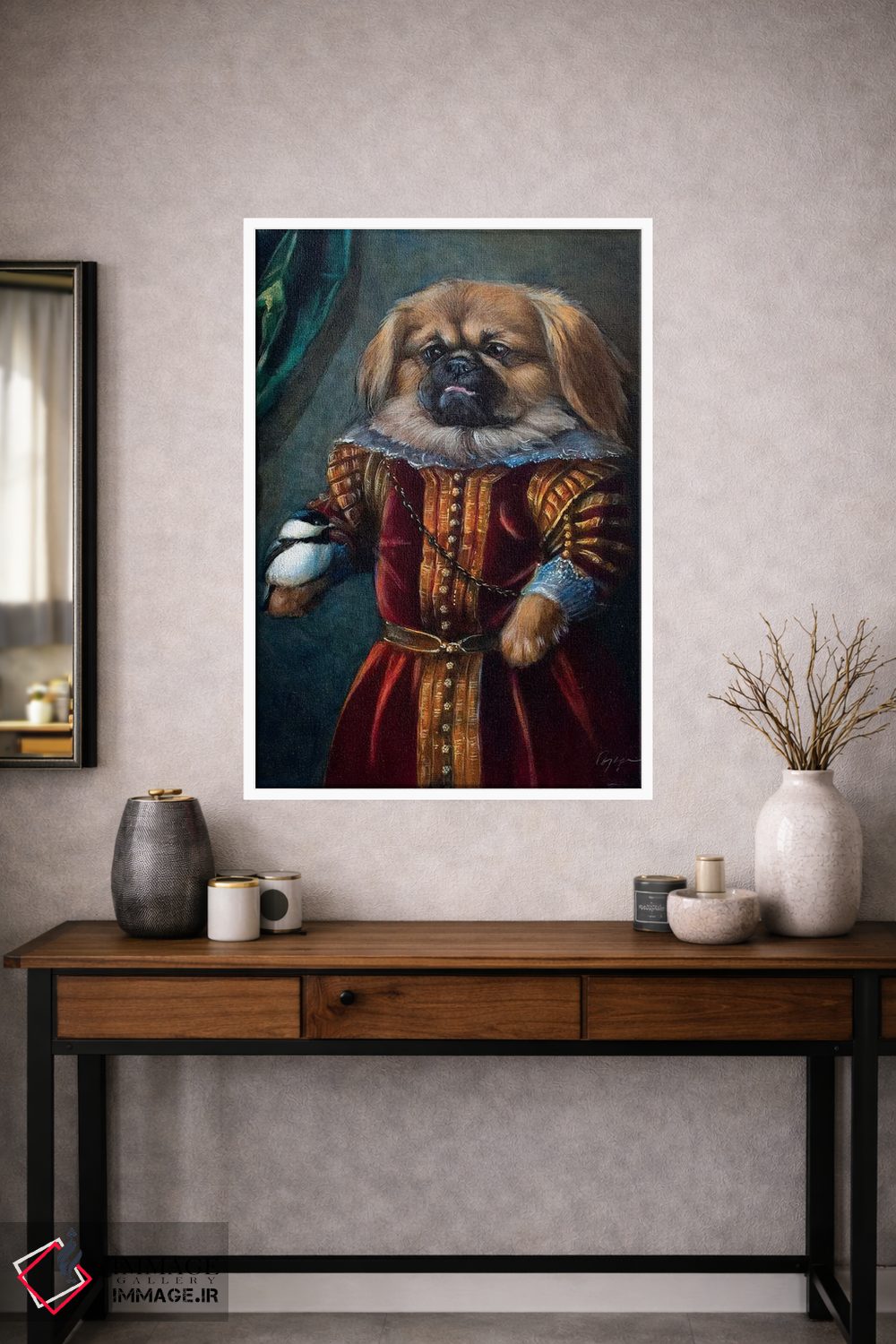 تابلو دکوراتیو لوییس اثر ملیندا کوپر - D1W