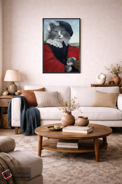 تابلو دکوراتیو لئو اثر ملیندا کوپر - D4B