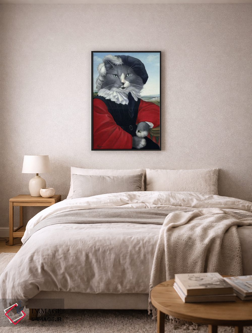 تابلو دکوراتیو لئو اثر ملیندا کوپر - D6B