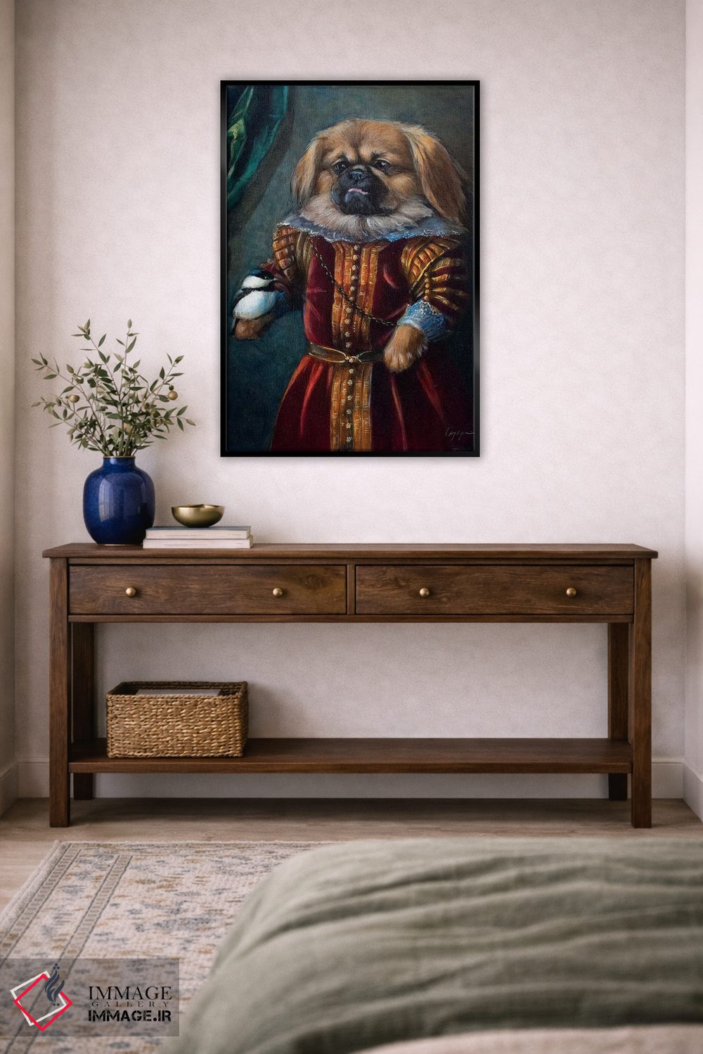 تابلو دکوراتیو لوییس اثر ملیندا کوپر - D5B