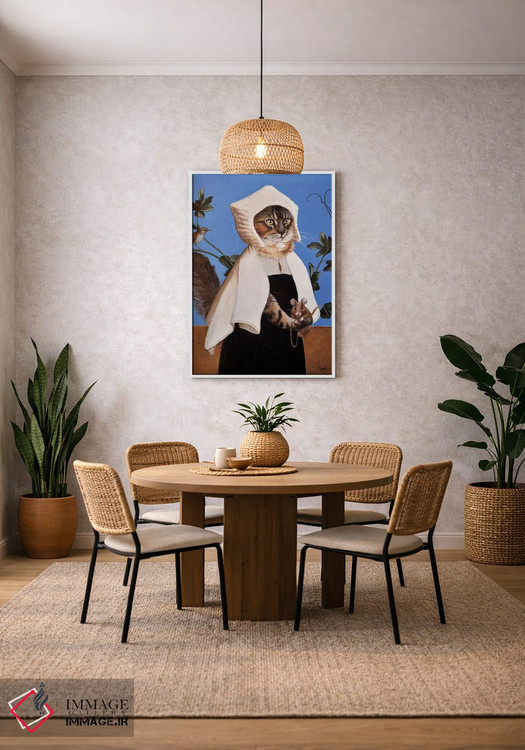 تابلو دکوراتیو مری اثر ملیندا کوپر - D2W