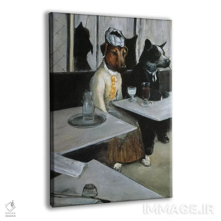 تابلو دکوراتیو سالی کویگلی اثر ملیندا کوپر - نمای پرسپکتیو محصول