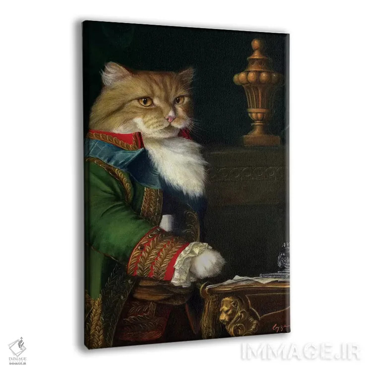 تابلو دکوراتیو والدو اثر ملیندا کوپر - نمای پرسپکتیو محصول