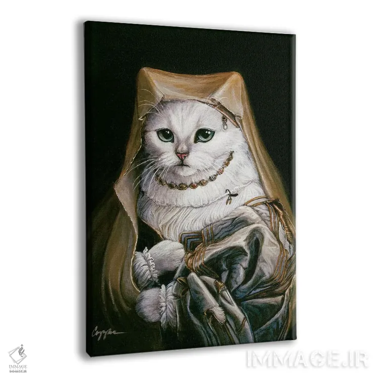 تابلو دکوراتیو شفا اثر ملیندا کوپر - نمای پرسپکتیو محصول