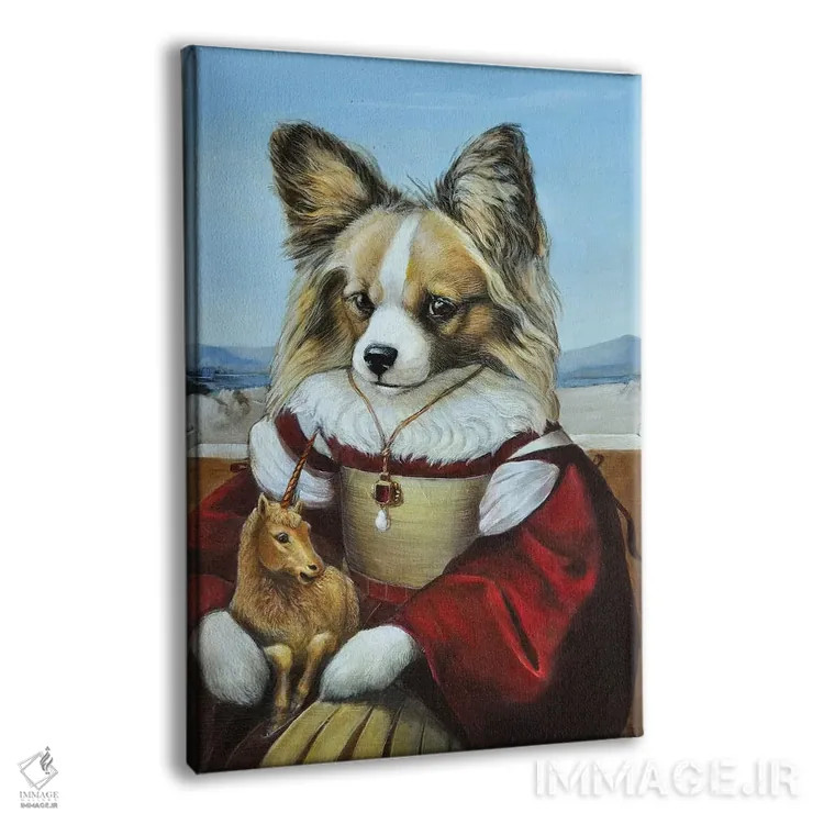 تابلو دکوراتیو بیتسی اثر ملیندا کوپر - نمای پرسپکتیو محصول