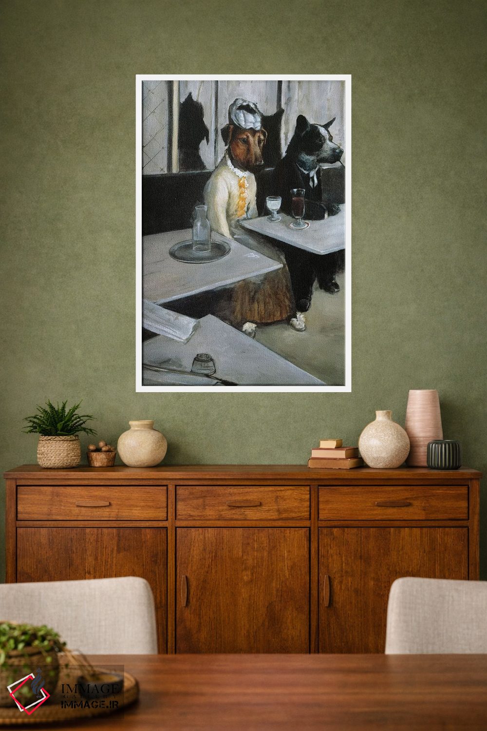 تابلو دکوراتیو سالی کویگلی اثر ملیندا کوپر - D1W