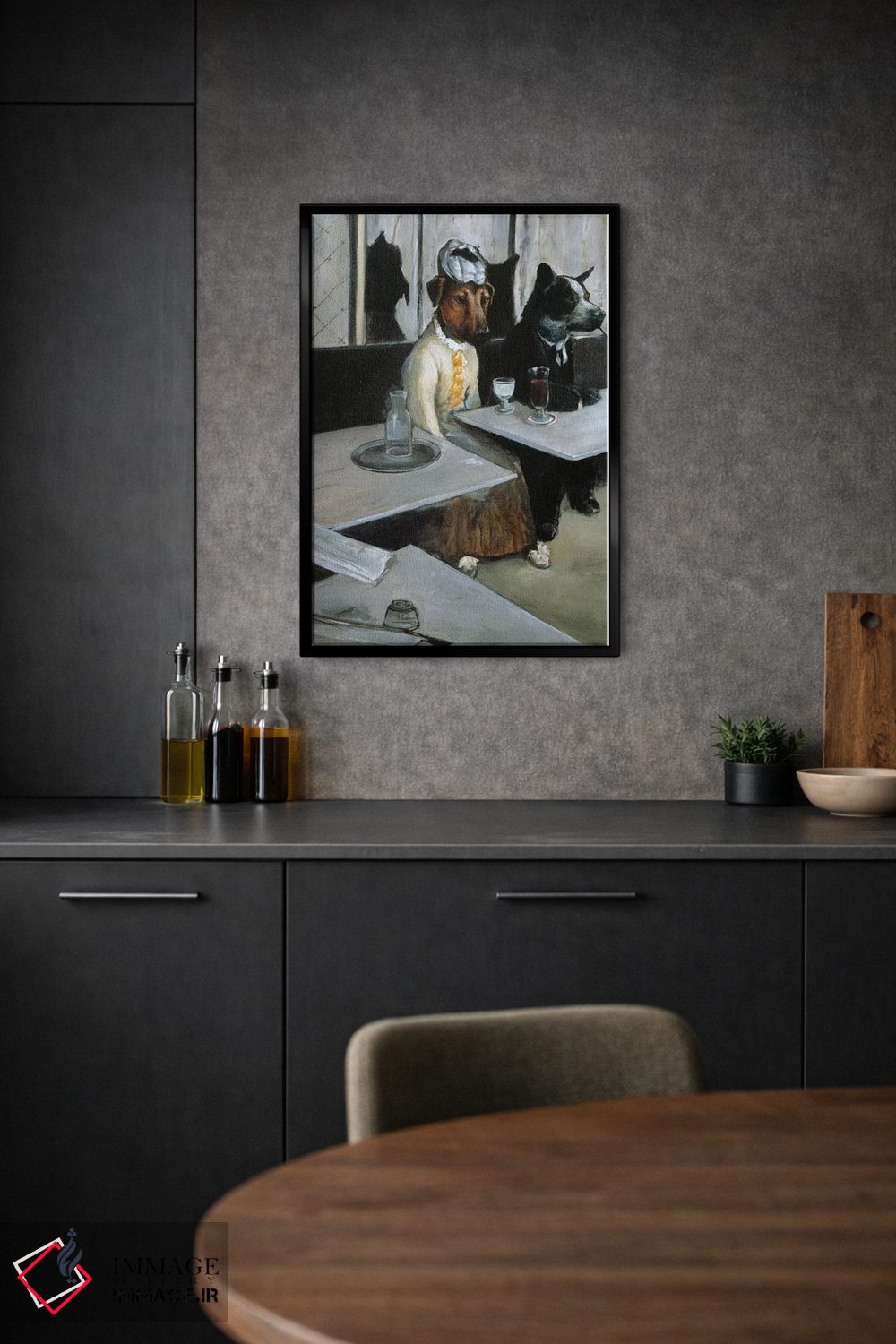 تابلو دکوراتیو سالی کویگلی اثر ملیندا کوپر - D2B