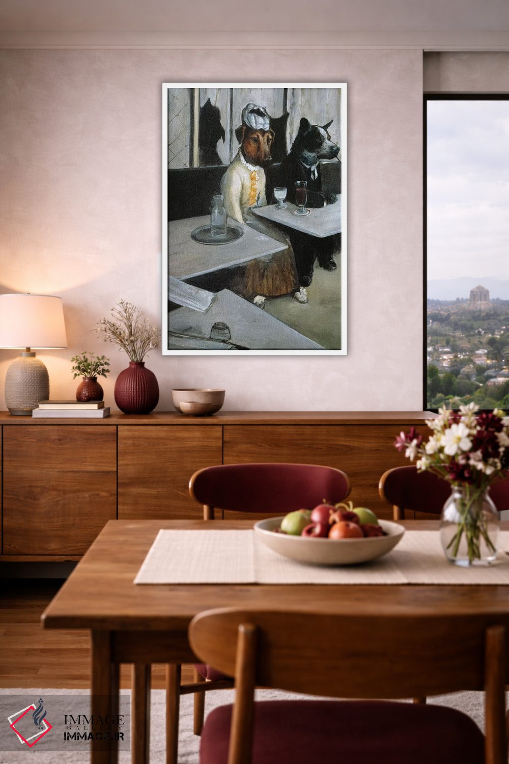 تابلو دکوراتیو سالی کویگلی اثر ملیندا کوپر - D4W