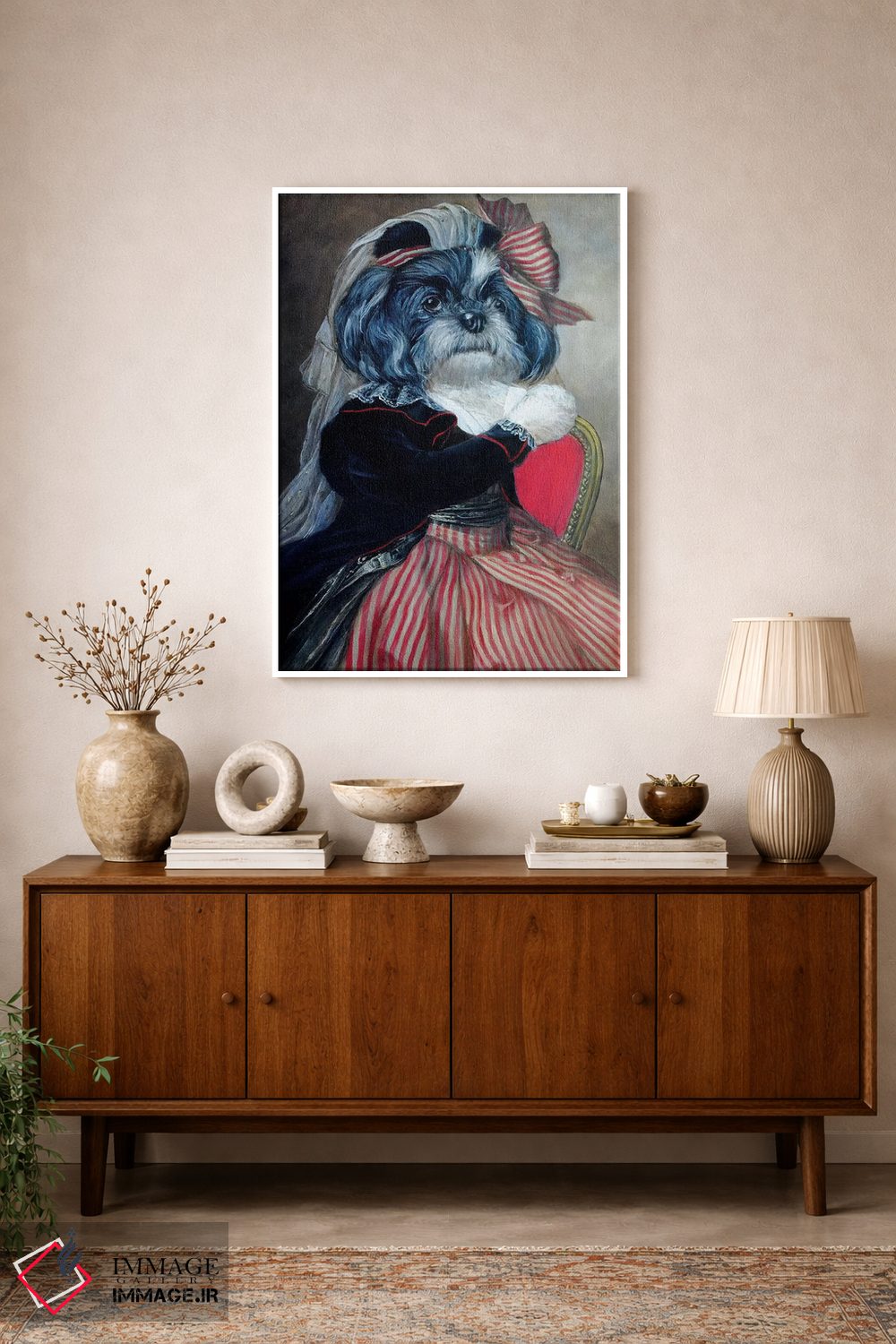 تابلو دکوراتیو ساندی اثر ملیندا کوپر - D1W