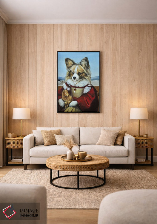 تابلو دکوراتیو بیتسی اثر ملیندا کوپر - D2B