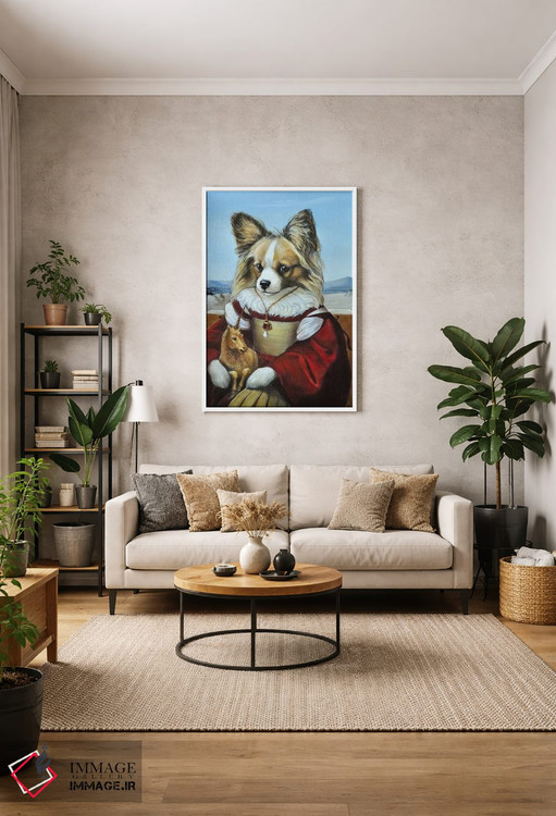 تابلو دکوراتیو بیتسی اثر ملیندا کوپر - D1W